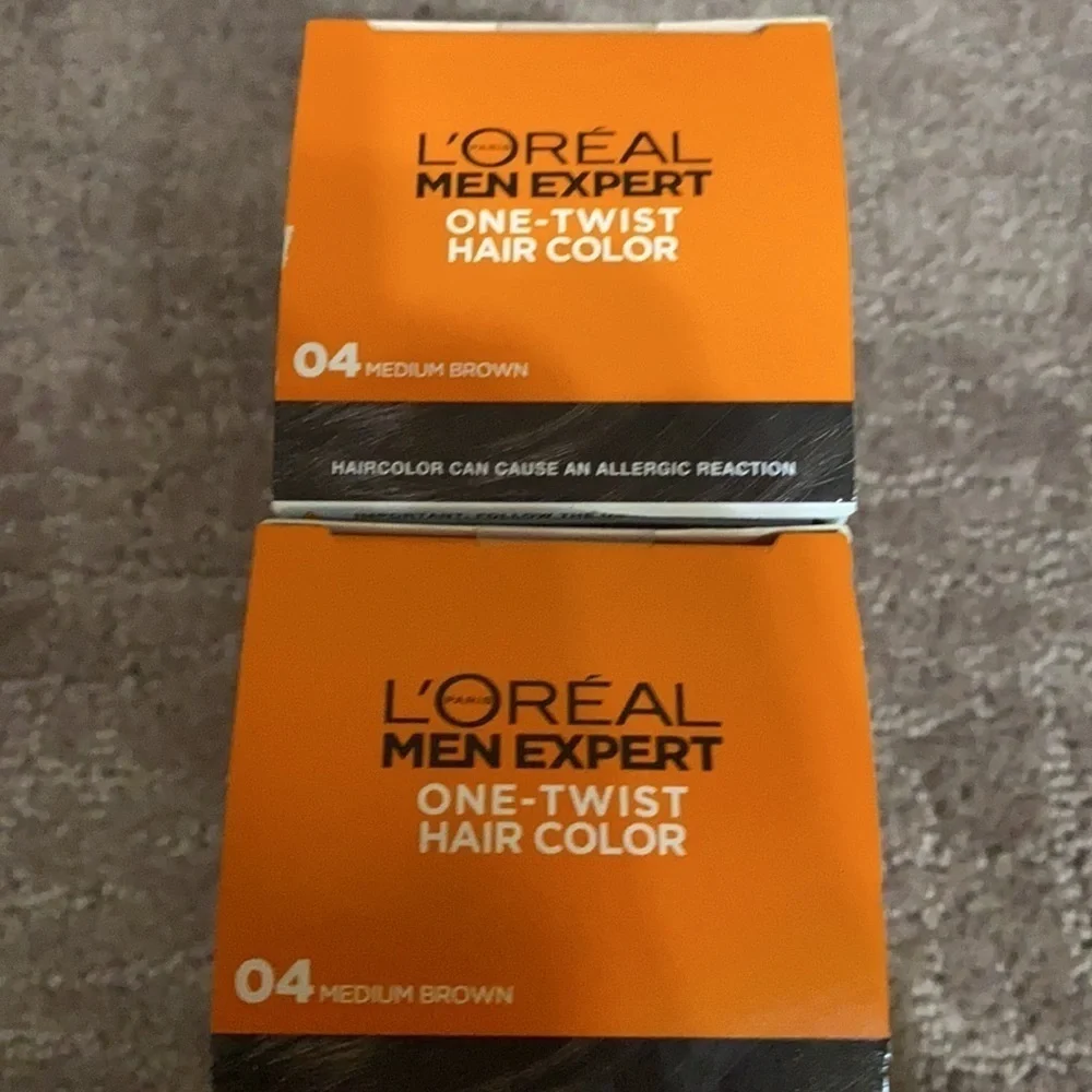 L’Oreal Men’s Expert Hair Color Bundle for Brown Hair Gray Coverage Beauty Aid